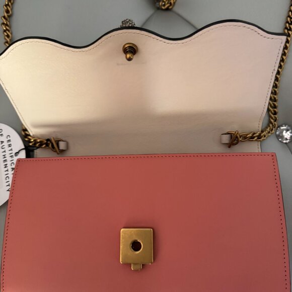 Gucci Calfskin Animalier Broadway Clutch Pink *very rare* - Picture 7 of 16